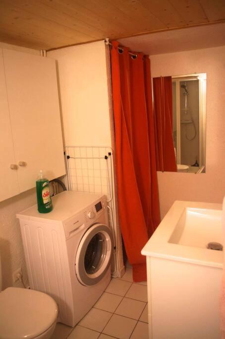 Appartement Rdc Dans Jolie Parc Arbore Beure 外观 照片